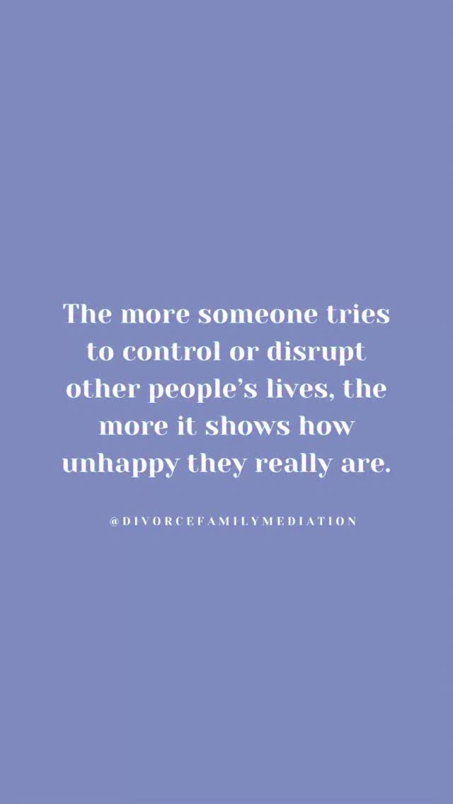 People who try to control others are often fighting battles within themselves. The chaos they create outside is usually a reflection of the unhappiness they carry inside.
Control over others is a mask for the lack of control within. They struggle to let go of control because it forces them to face themselves, which terrifies them.
#coercivecontrol #coparenting #highconflictcoparenting #projection #coparentingwithanarcissist