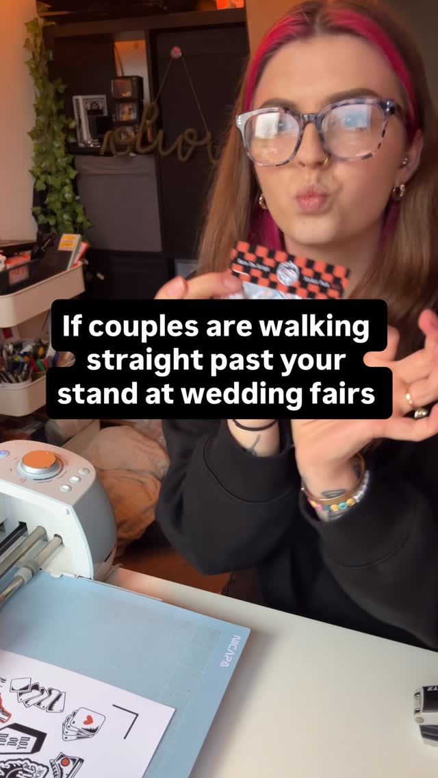 If it’s not what you DID, it’s what you DIDN’T do
Offers are nailed, pricing is on point, the brand is good
You’ve got your business cards and leaflets ready to hand out
But what you didn’t do is STAND OUT
Couples that visit fairs will be speaking to LOADS of suppliers that are all trying to get their business, but everyone tends to take the same approach, look the same, sounds the same and blend in
But you’re not the same
You’re designed to stand out in a room full of people
Call in your dream couples from across the room of wedding fairs and have better conversations because of it
STANDOUT STALL
Is a mini strategy session and design session to design a stand that attracts dream couples
You’ll leave with
⭐️ A booth layout plan
⭐️ Styling ideas tailored to your brand
⭐️ A sketch of your setup
⭐️ Links for where to buy items
Together we’ll create a stall that stops people walking, keeps them captivated and sparks organic enquiry and conversation
Comment FAIR for the details
#weddingfair #weddingstall #weddingsupplier #weddingcoach #standoutbranding