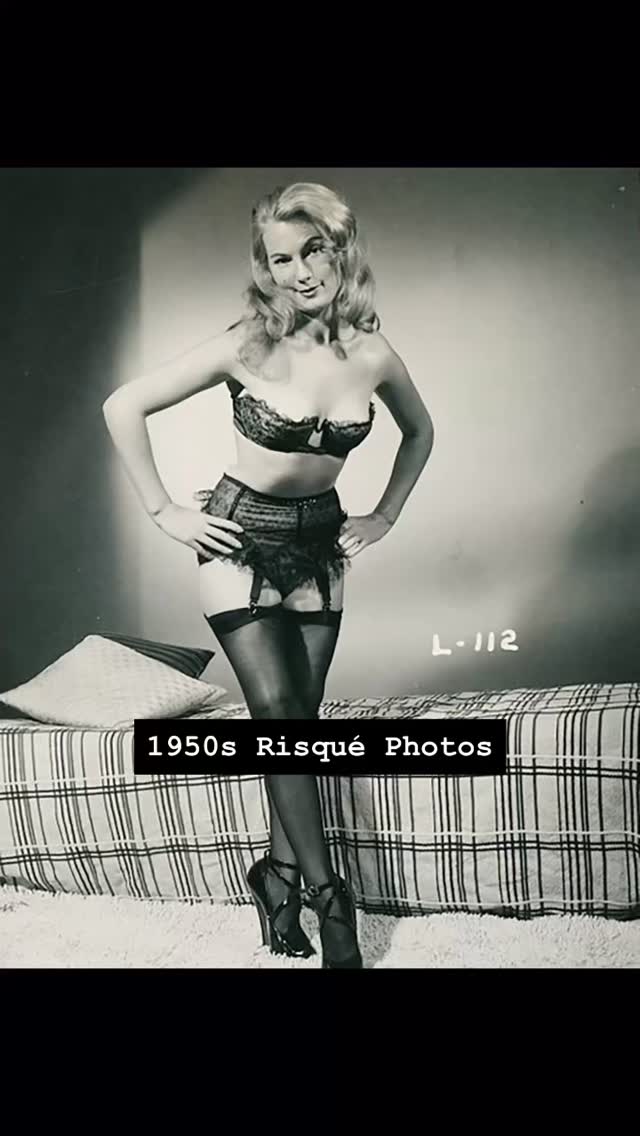 Original American risqué photographs from the 1950s, now available on our eBay storefront. Link in bio