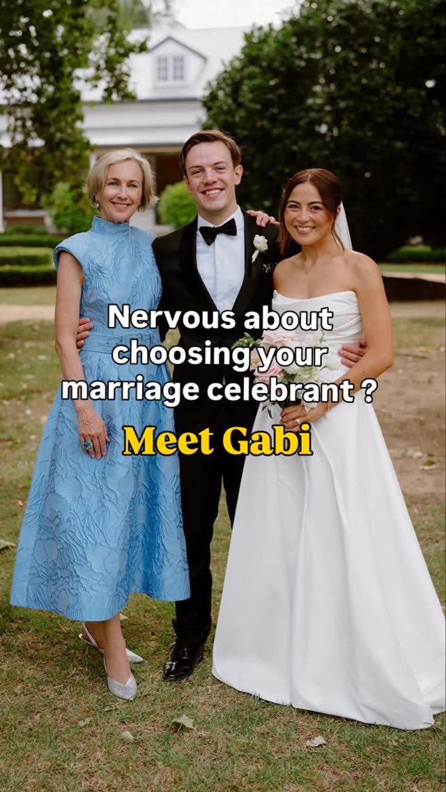 I know how overwhelming it can be to find a celebrant. So I’m sharing this review to show couples the experience of working with me through someone else’s eyes. It’s like social proof. Thanks Alex and Amelia, it was such a joy to celebrate with you 🥂🙏🏽 and yes humbling too.
Here’s the full review:
“Thank you from the bottom of our hearts. We were so nervous about finding a good celebrant and spoke to several, but we knew Gabi was the one straight away. She was warm, genuinely excited for us, eloquent, distinguished, humble and didn’t put any pressure on us to make a decision. Throughout the planning process she was responsive, organised and truly listened to us. We were overjoyed when we received her script and it’s hard to believe that a few months before then we were perfect strangers when she captured our love story and energy as a couple so perfectly. On the day she brought a grounding yet celebratory energy and our ceremony was delivered immaculately. She also wore the most amazing blue dress that slotted into our colour scheme beautifully! Our family and friends on multiple occasions (including the day itself) have been full of compliments about our ceremony, how it was delivered with so much care and really felt like us. Thank you for making our day so wonderful Gabi, we are so grateful we found you 🩵
What to look for?
💛Connection from the start
💛Professional yet personal approach
💛Attention to detail
💛Ceremony delivery
💛Fun personal touches
Looking for a celebrant for your Wollongong, South Coast or Southern Highlands wedding, let’s chat.
Gabi 💛🐝
Photo @dancartwrightphotography ✌🏽💛
#southcoastcelebrant #southcoastwedding #wollongongcelebrant #sydneybridetobe #wedding