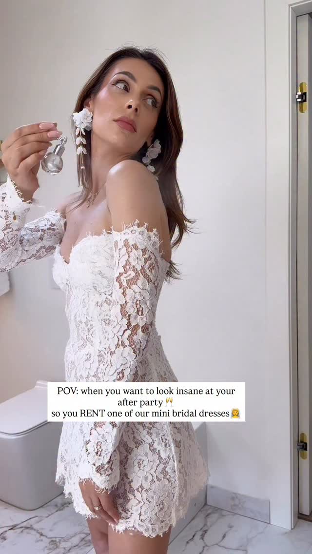 DRESS RENTAL FOR 4 DAYS ✨
(The 4 days start from the moment the dress is delivered to you.)
I know… sometimes I might come across as a little arrogant.
But when you’ve spent years working to create something truly unique, a little confidence is allowed.
The dresses you find at Grinas Atelier are not just dresses.
They are the result of years of study, research, and an obsession with every detail.
I don’t make “cute little dresses.”
I create mini dresses that turn heads 😎
So yes, when I wear one of our creations, I feel incredible.
And the best part is… you will too👰
Arrogant? Maybe😉
But only because I know exactly what I’m offering:
uniqueness, quality, and a service you’ll hardly find anywhere else in Italy 🇮🇹
So ladies, relax.
We’ll take care of making you shine✨
#bridalrentaldress#minibridaldress#receptiondress#bride2026#grinasatelier