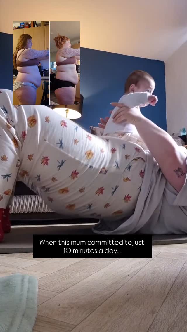 Between a velcro baby, breastfeeding, an older SEN son and a challenging pregnancy 😳 our amazing girl Rebecca committed to just 10 minutes a day…
and sorry but this is the most beautiful video - how bloody incredible is Rebecca and all of you mums 🥲 I’m having a moment 🥹!
👇
Her pregnancy was tough, bringing huge challenges to her mental health. She turned to food…
Once her beautiful baby Elijah came, she was overjoyed but understandably so overwhelmed 🥺
I took her under my wing and she started the 4 week Beginner Core Builder program in Jan 😍
Honestly the biggest corner was turned 😭
💪She’s now lost 27cm off her waist
💪Her mental health completely stabilised
💪Her sciatica, back & knee pain has gone
She levelled up with the 4 week intermediate program in Feb and NOW is 2 weeks into the Advanced 😱😱
She’s also built up to adding other short workouts of mine too off the website - all with her little one attached 😅😂
WHAT A SUPERWOMEN 🦸♀️! WOW!
Not because she had loads of time.
But because she started by showing up for 10 minutes a day, rebuilding her core, despite life being full on 👊
Becca as lots of you know, is a huge supporter of mums in our online communities and I feel SO LUCKY to have her on board 🙏🙏
⭐️ My April Beginner’s Core Builder program doors are open to join 🙌
AND I’ve made this overwhelming time even easier for you, with my new Core Builder Starter Kit ❤️ So when you purchase the April program you can begin preparing your body now and feel ready before the new program starts ☺️
If you’re ready to get back to the ‘you’ which you’ve not seen for a while, I’m totally here for you 🤗
#katesmumfitclub #corestrengthening #postpartumfitnessjourney #mumandbabyexercise #mumssupportingmums