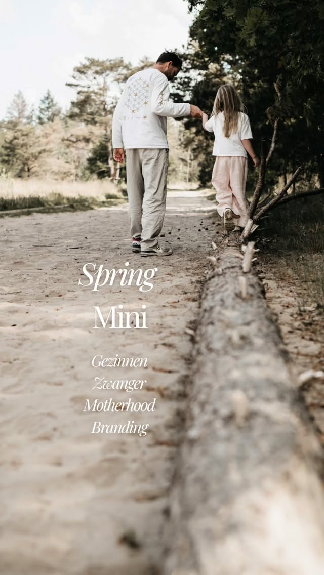 Spring mini’s
Wat krijg je?
✨ 30 minuten shooten op de Galderse Heide
✨ 15bewerkte beelden in de stijl van Studio Femme (bijbestellen mogelijk)
✨ Bij het afnemen van de volledige galerij ontvang je een tastbare herinnering
Investering
€179,-
Beschikbare tijdsloten
08.00 – 08.30
08.30 – 09.00
09.00 – 09.30
09.30 – 10.00
10.00 – 10.30 (bezet)
19.30 – 20.00
20.00 – 20.30 (bezet)
20.30 – 21.00 (bezet)
Wil jij vrijblijvend de brochure ontvangen? Stuur me gerust een berichtje.
#springminis #minishoot #galderseheide #studiofemme #fotografiemomenten