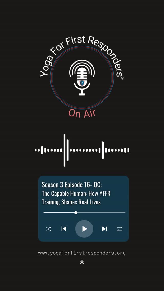 After every YFFR Instructor School, we hear the same sentence from first responders leaving training:
“This experience changed me.”
Why?
Because transformation doesn’t come from learning techniques alone. It comes from developing the five pillars of a capable human:
✔ Command
✔ Clarity
✔ Contribution
✔ Continuity
✔ Connection
In this week's Quickcast episode from YFFR On Air, we unpack why these pillars matter for people who operate in high-stress environments every day.
If you serve others for a living, this conversation matters.
🎧 Listen to the episode now at the link in bio
#firstresponders #leadershipdevelopment #resiliencetraining #mentalfitness #tacticalbreathing #yogaforfirstresponders #podcast