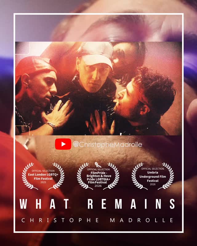 Je dois chaque petite victoire aux équipes qui m’entourent.
Malgré la censure de What Remains sur plusieurs plateformes, je suis fier de ce clip.
Merci aux festivals qui l’ont présenté.
Avec : @cristinastarr_ @julien_ck_ et @doryannmarguet
Cadrage et montage : @freddn_chefopv