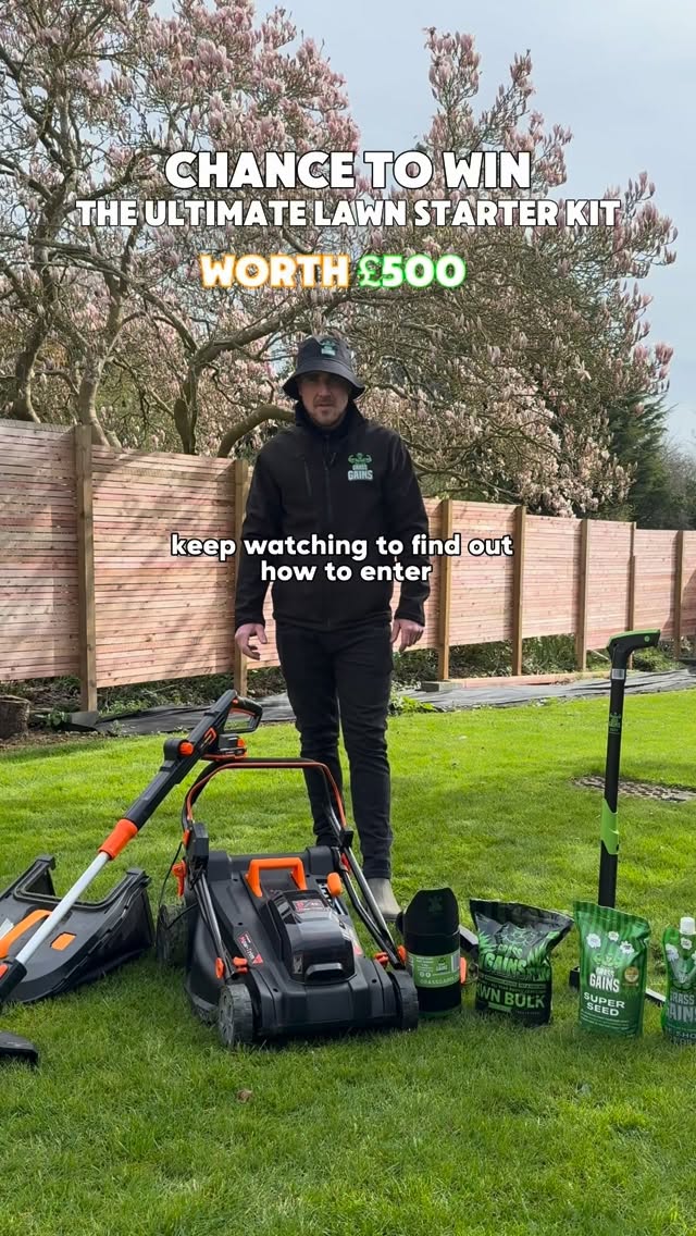 🚨 GIVEAWAY TIME 🚨
We’ve teamed up with @trimoweruk to give one lucky winner the ultimate lawn care start kit 🌱 — worth £500!
You could win:
✔️ TriMower cordless Lawn Mower
✔️ TriMower cordless Strimmer
✔️ Grass Gains 3-in-1 Fert Shaker
✔️ Grass Gains Black Edition
✔️ Grass Gains Superseed
✔️ Grass Gains One Shot Wonder + Applicator
✔️ Grass Gains WeedXtractor
Everything you need to get your lawn looking its absolute best this season 🙌
To enter:
1️⃣ Follow @trimoweruk & @GrassGains
2️⃣ Like this post
3️⃣ Tag a friend (or more = more entries 👀)
4️⃣ Share this post to your story
⏰ Giveaway closes at 11:59pm, Tues 9 April
📩 Winner will be contacted via the official Grass Gains or TriMower account only
Good luck! 🌿✨
lawn care | mowing | garden | competition | giveaway | spring gardening