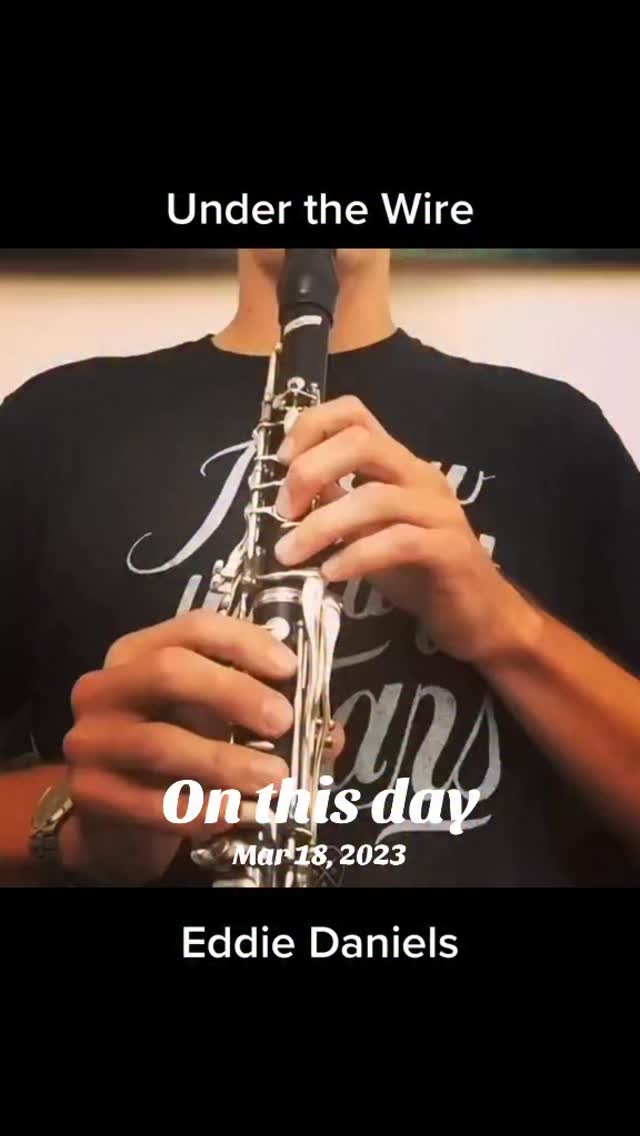 Remember working on this many years ago! 🔥🔥🔥🔥🔥🔥🔥🔥🔥🔥
⭐️Join my Improvisation 101 Course⭐️
www.jazzclarinetacademy.com
#clarinet #saxophone #music #band #jazz @legerereeds @silversteinworks