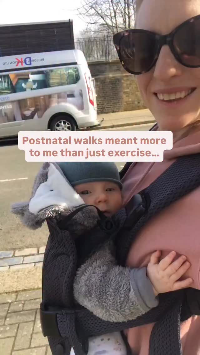 🌳 I found getting out and about with my baby in those early days postpartum so beneficial. I can’t tell you how much headspace it gave me. It built my stamina and genuinely helped with my physical recovery too.
🫠 The days indoors can feel endless, so many rounds of feeding, changing, jiggling, worrying about naps and all the other things. Somehow just being out in the fresh air took a load off me.
💙 How about you? Did you feel the same? Are you in this exact stage right now?
😊 I know it can be hard to get out, but try not to worry if you’re not in the perfect outfit. Just grab your trainers, a podcast, or simply enjoy the quiet, and see where your walk takes you.
👉 Finding it hard to leave the house? That’s exactly why I created my postnatal programme.
It’s designed to support you right from the early weeks with gentle strength work, gradual progression, Pilates, yoga, stretches, and practical advice so you can rebuild strength and confidence in a safe way. You can start slowly, move at your own pace, and fit it around life with a baby.
There’s also a two week free trial so you can explore everything and see how it feels for you.🫶