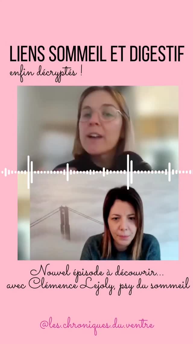 Clémence, elle dort bien… quelle chance !
En même temps, c’est son métier : elle est psychologue du sommeil. @bien_dans_mon_plumard
Beaucoup de mes patients me parlent de leurs difficultés à bien dormir — alors j’ai eu envie d’en discuter avec elle.
Ensemble, on explore les liens entre le sommeil et le système digestif… et c’est loin d’être à sens unique !
On te décrypte tout ça dans cet épisode.
Abonne toi
Like
Partage
Ca m'en courage à continuer à transmettre du contenu de qualité!
#sommeil #digestif #syndromeintestinirritable
——————————————————
Céline Bernard
🙋♀️Nutritionniste-Diététicienne diplômée
Micronutritionniste, approche fonctionnelle
🦠Spécialisée en troubles digestifs
RDV sur ➡️ Chroniquesduventre.fr