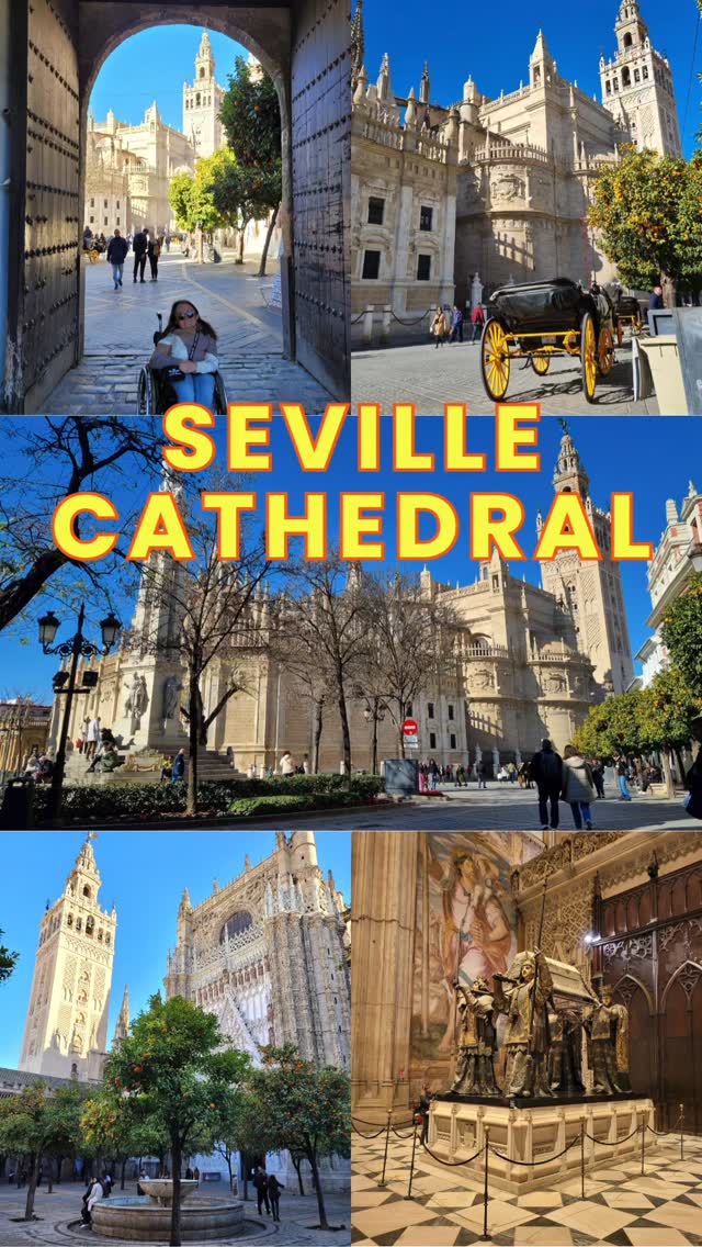 The Gothic Giant: Navigating Wheelchair Access at Seville Cathedral 🏰♿️
As the largest Gothic cathedral in the world, this place is massive—but is it accessible? Here’s the lowdown for my fellow rollers:
The History 📜
This UNESCO World Heritage site wasn't always a cathedral. It sits on the site of the 12th-century Almohad Mosque. When the Christians took over, they kept the famous Giralda tower (the former minaret) and built this beast of a church right next to it. It’s also the final resting place of Christopher Columbus—though he’s traveled almost as much in death as he did in life!
The Roll-Down ♿️
Entrance: Forget the stairs! Head to the Puerta de del Principe (on the South transept side). It’s level and easy to navigate.
The Interior: For the most part, the main floor is a dream. Wide, flat aisles and smooth stone. You can get right up to the massive Altarpiece (the Retablo Mayor) without a single step.
The Giralda: Here’s the catch—the iconic tower uses a series of 34 ramps instead of stairs (originally so the Sultan could ride his horse to the top). While it’s technically "stepless," it is very steep and long. Most wheelchair users find it a massive "nope," but the ground floor views of the cathedral are worth the ticket alone.
Courtyard of the Orange Trees: Totally accessible and the perfect spot to catch some shade and that sweet citrus scent. 🍊
Seville proves that "ancient" doesn't always have to mean "inaccessible." It’s a 10/10 for history and a solid 8/10 for ease of movement.
#seville #christophercolumbus #accessibletravel #disabledtravel
@spain
@catedraldesevilla