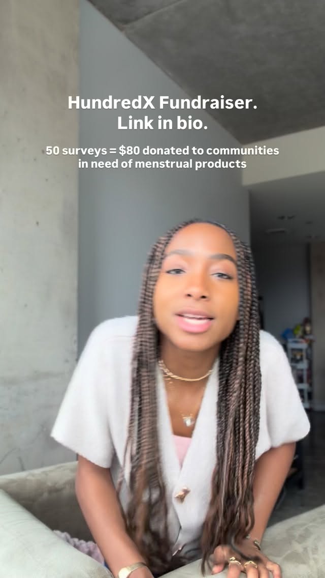 Challenge: Can you get 10 surveys done today? That’s $16 raised for our mission here at @projectpinktax ! ❤