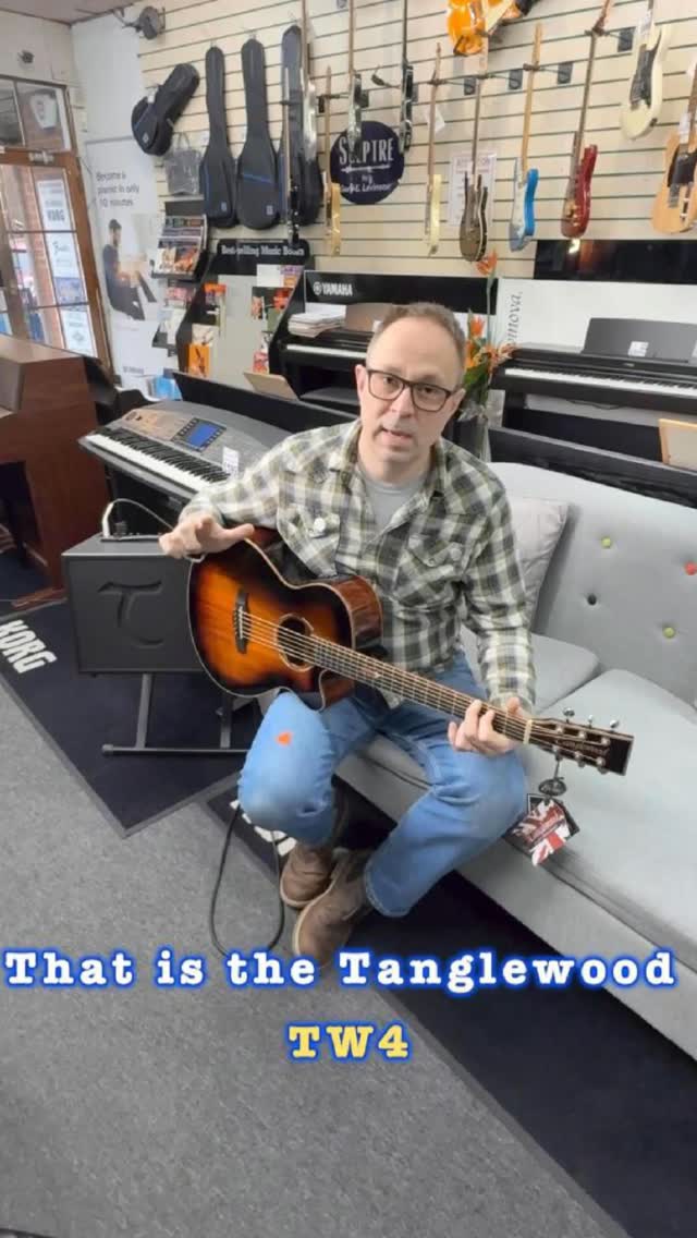 🌿 A little demo of the @tanglewooduk TWX4CE Koa — warm, punchy, and full of that exotic charm.
Have a listen and hear how sweet this Koa really sings.
#tanglewood #winterleaf #twx4ce #exoticseries #koa #stourbridgemusic #shoplocal #musicshop #electroacoustic