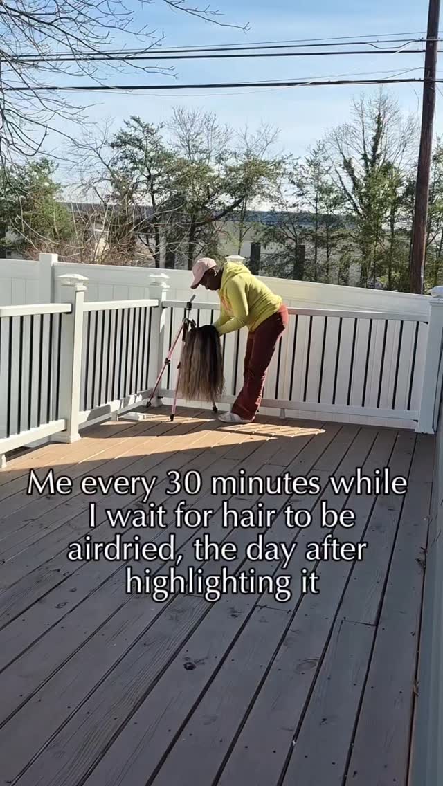 The anxiety I feel of not knowing the exact outcome of highlights, because the sun/ daylight is what shows the true color.
Wig makers are you with me?
Stay tuned to see the final results.
@williewigs
#closurewigs #highlights #gluelesswigs #customwigs #lacewigs