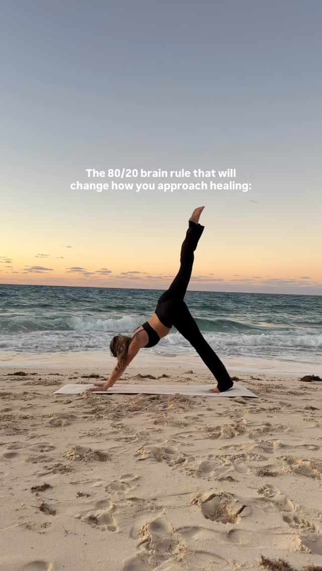 The 80/20 brain rule most people never learn. 🧠💡
About 80% of the vagus nerve fibers carry information from the body to the brain.
Only 20% travel from the brain to the body.
Which means the brain isn’t the command center we often think it is.
It’s mostly interpreting signals already coming from the body — breath, muscle tension, heart rate, gut state, and subtle internal sensations.
So when your nervous system is stuck in high activation, your brain will keep generating threat-based stories to match that state.
This is why “just think differently” rarely works for nervous system regulation.
You can’t think your way out of a state your body is holding.
Regulation starts from the body up, not the mind down.
•
#somaticcoaching #b3method #somaticcoach #bodybasedbreakthrough #holisticpractice coachingskills nervoussystem traumainformedcoaching healthandwellness