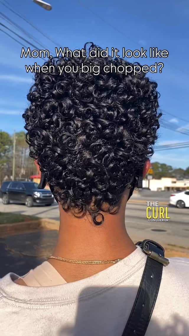 {{{ Momma Was Fly With The Big Chop 😍}}}
#TheCurlConqueror #atlstylist #bigchop #naturalhair #atlnaturalhair
