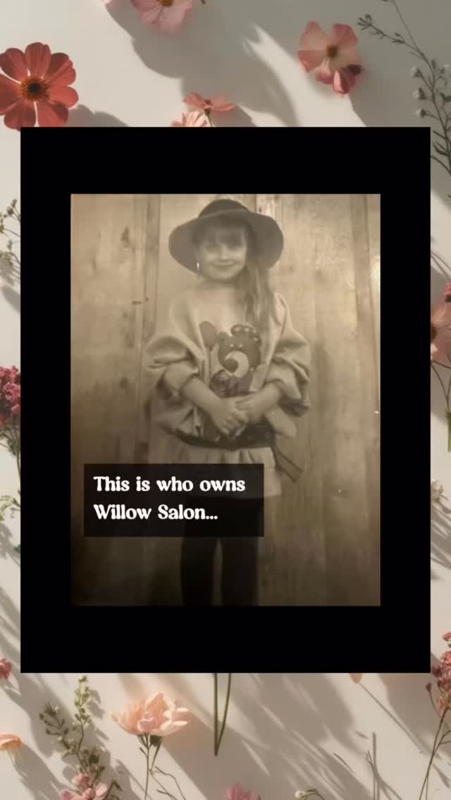 Before we were behind the chair… 😂✨🤭
#willowsalon #babystylist #maplegrove #mnstylist #salonbabyphots