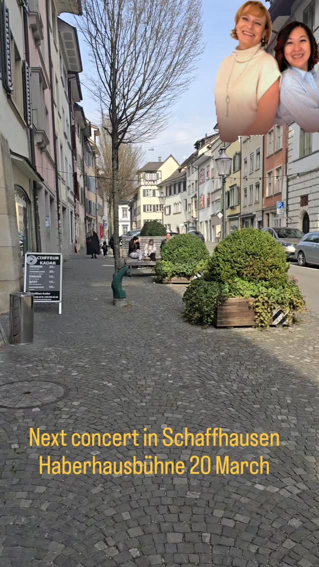 Next concert in a very old fashion setting with little tables and chairs to drink sit and enjoy - in a way it used to be. We are looking forward to meeting our audience! We will have a wonderful evening all together!🎶🥂
Haberhausbühne Schaffhausen march 20th 20.00
Switzerland
#composer #concert #switzerland #swissartist