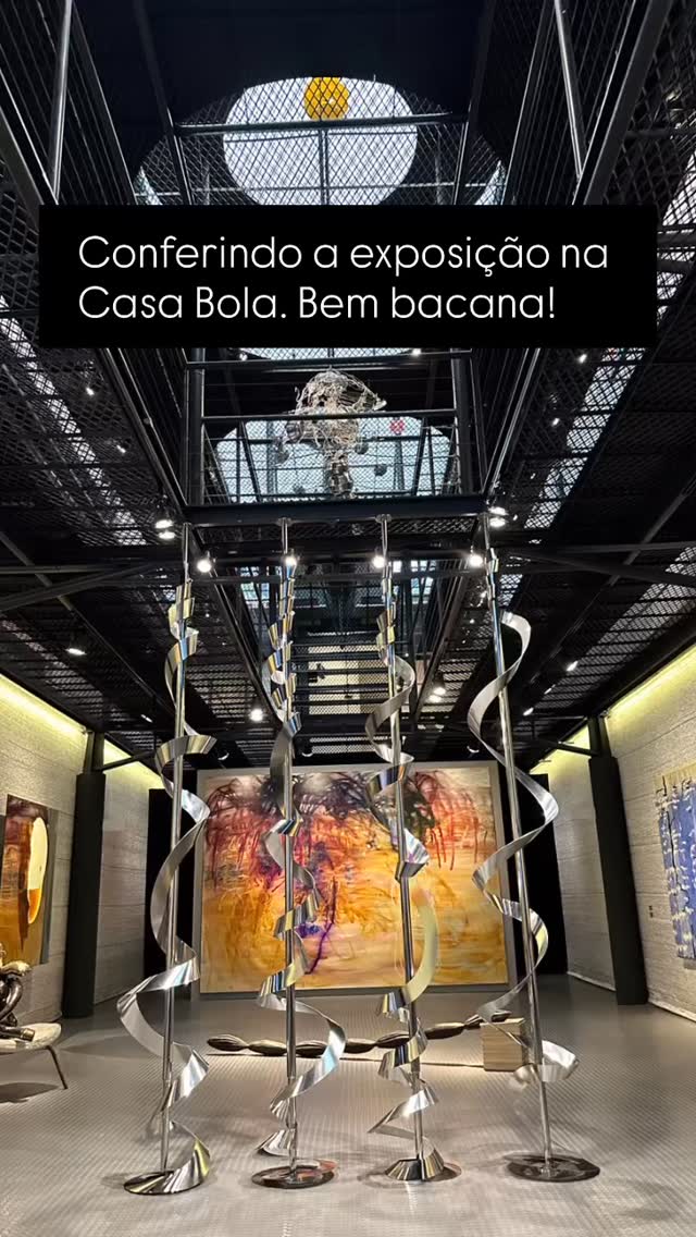Exposição na Casa Bola.