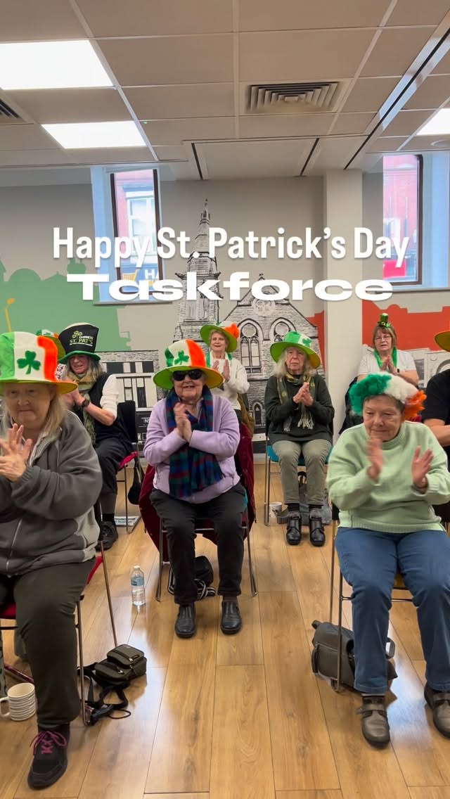 Happy St. Patrick’s Day ☘️✨
Taskforce wanted to dedicate a special dance to celebrate this glorious day; and Clare brought the magic! Full of rhythm, laughter, and all the good music energy 💚! 💚🎶
Ain’t no party like a Taskforce party… because a Taskforce party don’t stop! 💃🕺
Just because we’re young people over 50 doesn’t mean we don’t know how to have fun…WE ABSOLUTELY DOOOOO!!!!
Come and join us for more smiles, movement, and feel-good vibes at our Chair Dance Exercise sessions (with @tracing steps) :
📅 Tuesdays & Thursdays
⏰ 10:30 AM
📍 Hired Venue: Cringle Room, Inspire Centre
Lets have a brilliant day and dance all day long🍀💚
#stpatricks #happystpatricksday☘️ #celebrate #irishdance #manchester