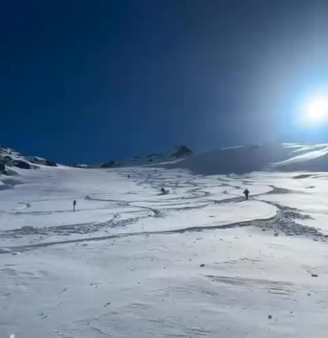 Another great day was had by our guests. #chaletlejolipre #lesarcsvillaroger