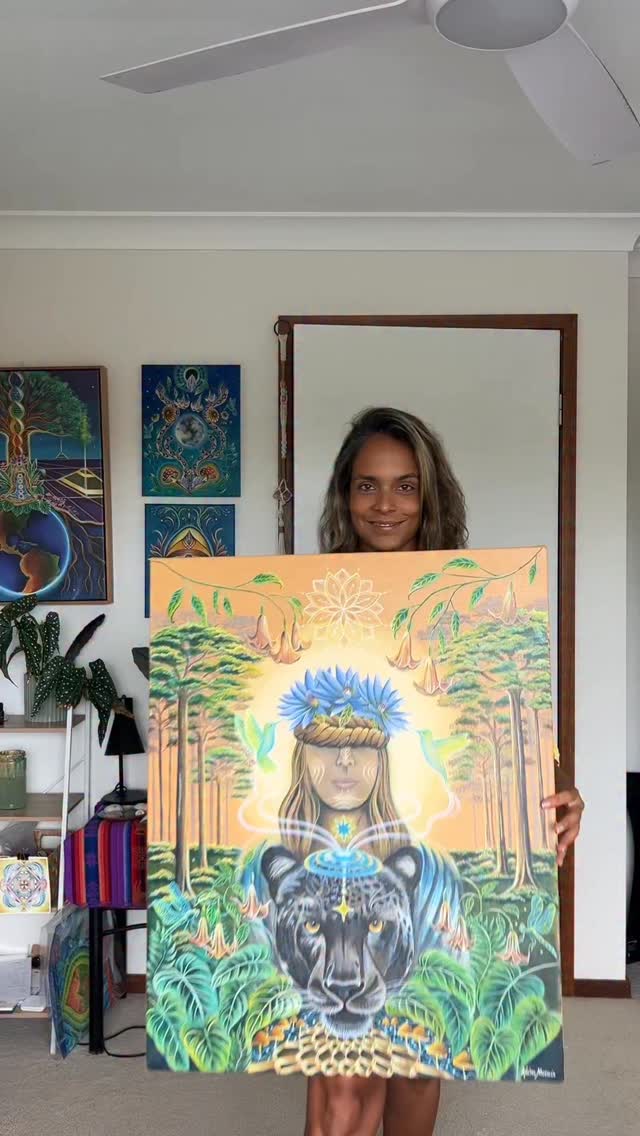 I will leave with you guys. Much love!
#shamanicart #visionaryart
