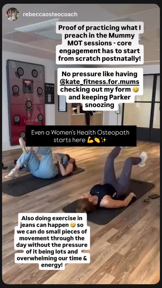 Your glow up starts here… 👇
It’s as simple as a few Beginner’s core exercises in jeans with a baby on you ❤️
Had a little catch up with @rebeccaosteocoach + baby Parker 🥹… Rebecca is on my Beginner’s Core Builder program and of course I had to do a few basic moves with them 🤭
Rebecca is a super fit mum, she’s been doing my workouts since her first baby 4 years ago 😍 …
She is also a Mummy MOT practitioner, assessing women after pregnancy, so in terms of postnatal core recovery, you’d think ‘why does she need the Core Builder?’
But right here, Rebecca is beginning her transformation 🥲
Simple CORE BUILDING is the key for all women regardless of fitness, strength, and especially if you want to feel like your old self again, let alone if you want your body to change ✨
Simple core moves will change your whole body… so Rebecca’s rib flare reduced significantly in the first week, and she lost 4cm from her waist!!
Simple core building brings a serious glow up to your entire well-being … and we are both so here for it! 💕
As well as the specific exercises which I’ve tried and tested for years, I also like to bring the accountability through the app that even Rebecca needs…. Because when you’re knee deep in mum life - having the reminder there to do it helps !!!
Not just that - but it’s easy to forget good form and technique - so again that’s my job - and it’s also a game changer for the best results 💪
I also take away the thinking of what exercises to do make progress- as you simply follow my videos 😆!!!
And as you can see you don’t need to have the perfect scenario - Rebecca is her jeans, with baby Parker in his carrier 🥹… and she’s 💯 smashing it 🔥
This mama is a true inspiration but also has a lot of support to offer to mums herself - so make sure to give her a follow ❤️
If you’re thinking ‘I need this’ then now is the time to join for my April Core Builder ☺️ I’ve also created the ‘Core Builder Starter Kit’ - so join now and use the resources inside the app before the program starts on March 30th! (Limited spaces available - head to link in bio) ✨
#motherhoodjourney #corestrengthening #katesmumfitclub #corebuilder womenshealthmatters