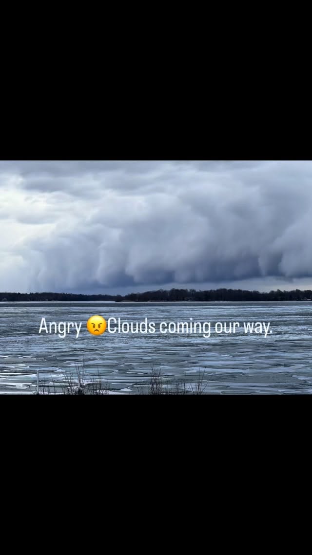 ##aleviaskitchen #lifeonthewater #winterstorm