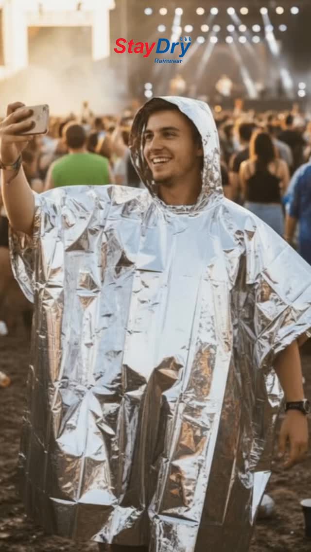 From One item, to bulk custom branded bulk orders. There’s something for everyone! #staydry #festival #poncho