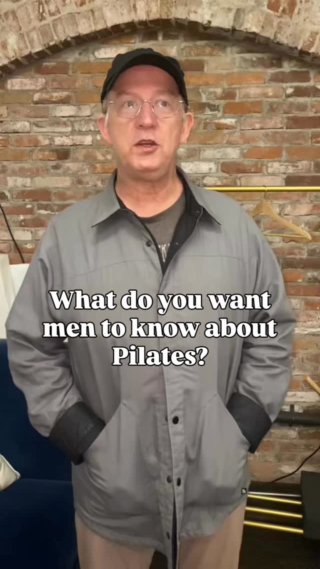 A message to men from one of our clients, Frank. Pilates can be as challenging as you make it. It takes strength, control, and a lot of mental toughness to slow down and move with precision. 🙌🏼
And once you try it, you understand why.