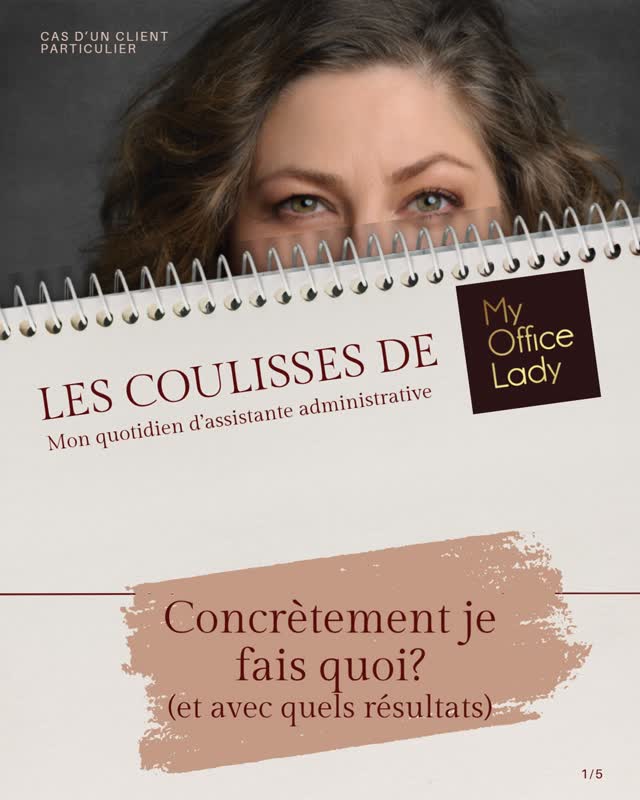 “Concrètement, une assistante administrative indépendante fait quoi ?”
C’est une question que l’on me pose souvent.
Je lance donc un nouveau format : "Les coulisses de My Office Lady".
L’objectif : vous montrer, à travers des situations réelles, ce que recouvre vraiment l’accompagnement administratif de professionnels ou particuliers.
Pour ce premier post, un exemple concret : l’accompagnement d’un couple de clients de 81 ans.
Sur deux ans, certaines actions ont permis :
• des gains financiers mesurables
• une optimisation de leur organisation administrative
• et surtout plus de sécurité et de sérénité dans la gestion de leur situation.
Parce que l’administratif n’est pas seulement une contrainte :
bien géré, il peut aussi protéger, sécuriser et faire faire des économies.
Dans les prochains posts “Les coulisses de My Office Lady”, je vous montrerai aussi :
• comment je travaille
• les situations administratives que je rencontre le plus souvent
• les outils que j’utilise
• et l’envers du décor de mon métier.
👉 Et vous, quelle est aujourd’hui la démarche administrative qui vous semble la plus compliquée ou qui vous rebute le plus?
#administratif #aideadministrative #organisation #gestionadministrative #accompagnement #myofficelady