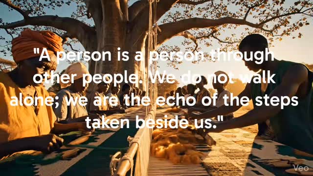 In our modern world, the chase for individual achievement can feel endless, like trying to swim against a powerful current. We've been conditioned to believe that we must push, struggle, and shout to leave our mark.
This video is a gentle invitation to stop. 🌿
It visually explores Wu Wei, the ancient Taoist practice of effortless action—of moving with the natural flow of life rather than fighting it.
But flow doesn't mean we must journey alone.
The visual is paired with the beautiful African philosophy of Ubuntu, which teaches us that we are all profoundly interconnected. When we stop trying to be everything for everyone, we find the rhythm that was waiting for us all along—a rhythm that only exists because of the steps taken beside us.
May this short film remind you that true alignment isn't forced; it is found in the soft spaces between us.
#WuWei #Ubuntu #SlowLiving #Mindfulness #Inspiration FlowState Connection NatureLovers SelfReflection EffortlessAction IAMbecauseWEare