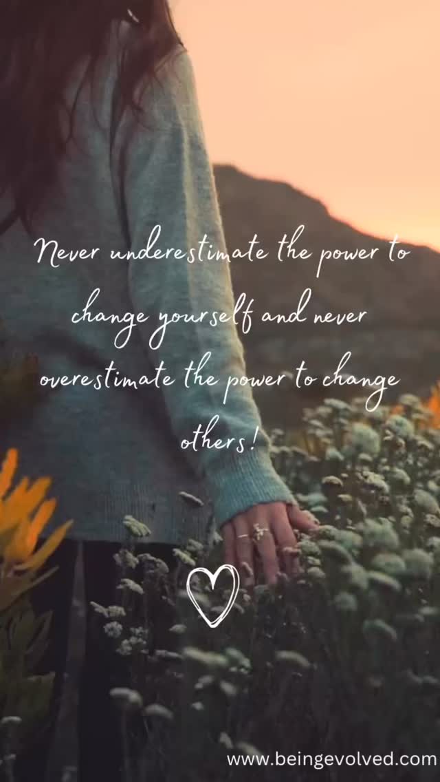 Real transformation begins within.
You can set boundaries, choose differently, heal, grow, and become someone who no longer abandons themselves for love, approval, or potential.
But you cannot force another person to evolve, communicate, commit, or see your worth.
That is their work.
Your power lives in what you choose, what you tolerate, and what you walk away from.
Change yourself—and your whole life begins to shift.
#Growth #Healing #SelfWorth #PersonalTransformation #Boundaries