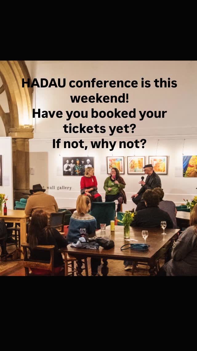 Have you booked your tickets yet for this year's Hadau conference?
If not, please do book them soon, so we can get a sense of how many people will be there on the day.
You will also be able to purchase tickets on the door, but we'd prefer you to buy them in advance if you can.
HADAU conference will be a fabulous opportunity to discuss art and faith. We're really excited about our keynote talks and the practical making sessions we have planned.
And don't forget the conference ticket includes access to our Friday night poetry event in collaboration with @urbanwordsmithscardiff
See details and programme on our website! Link 🔗 in bio!
HADAU is run in partnership between @morphe_arts and @urbancrofters