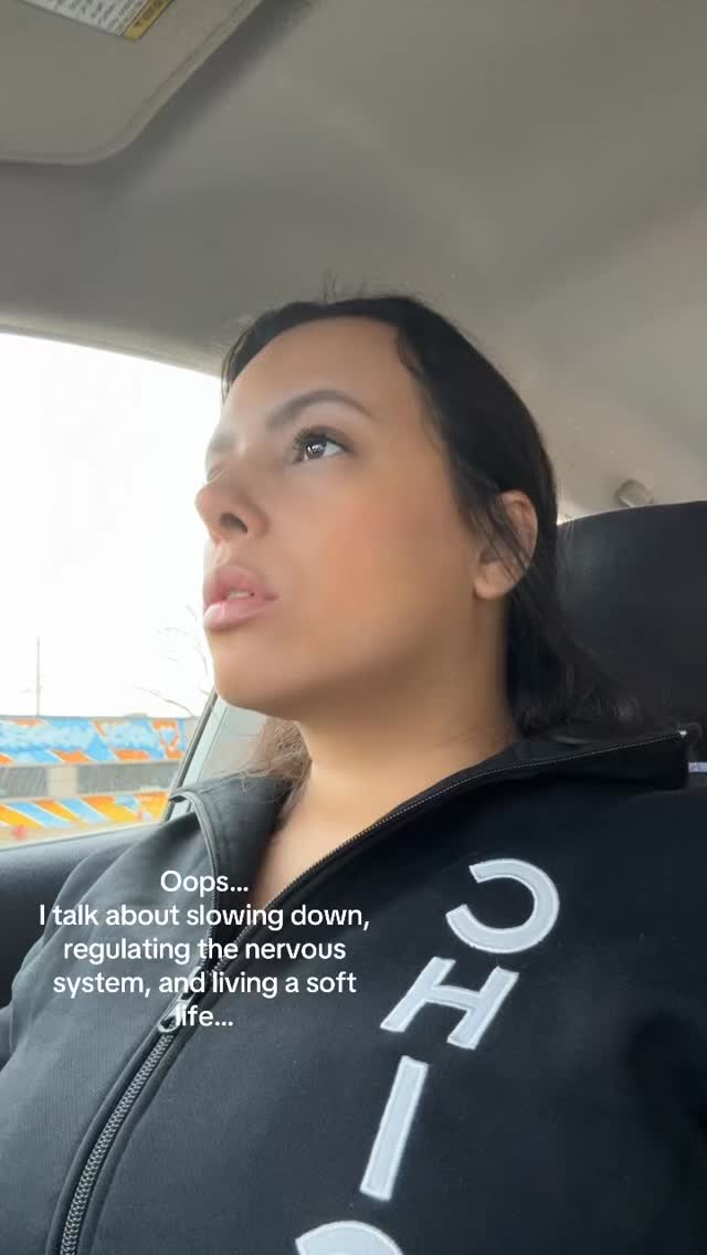 Oops…
I talk about slowing down, regulating the nervous system, and living a soft life…
…but today I answered texts, scheduled clients, made lunch, and started 3 projects in 10 minutes.
Healing is a journey, friends. Not a personality trait.