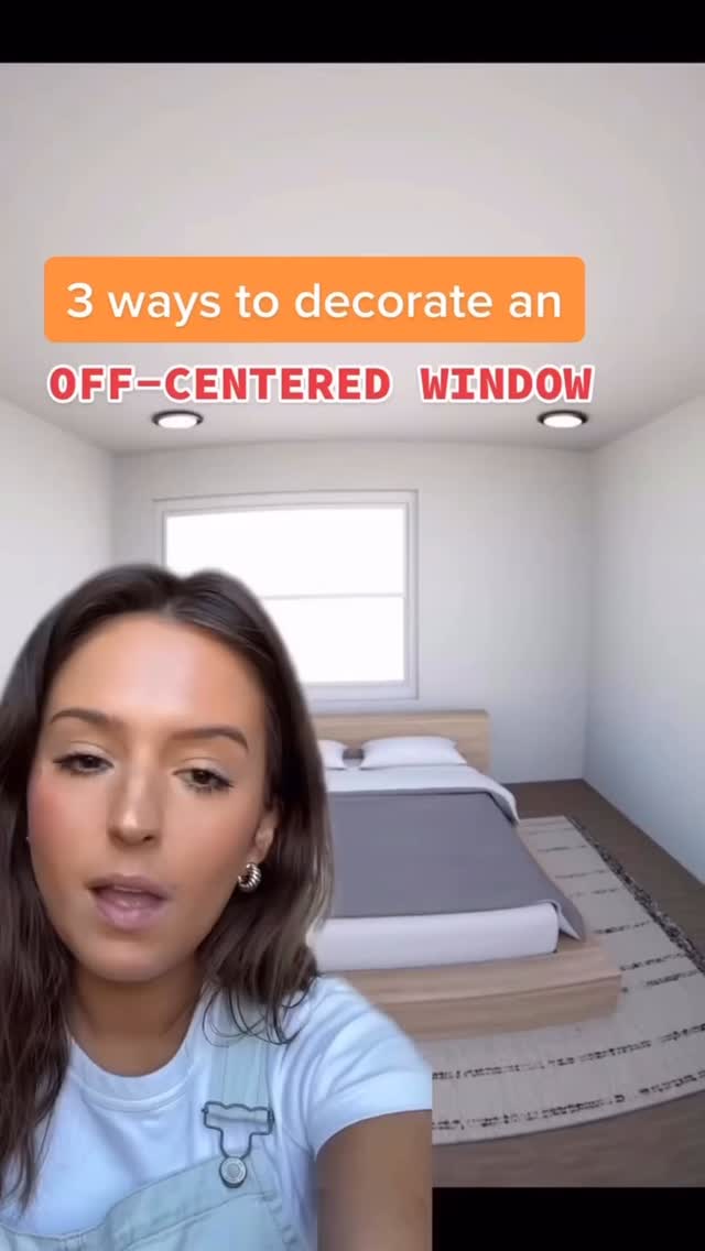 easy trick for balancing an off-centered window.
Lots of great tips @the_avantgarde_