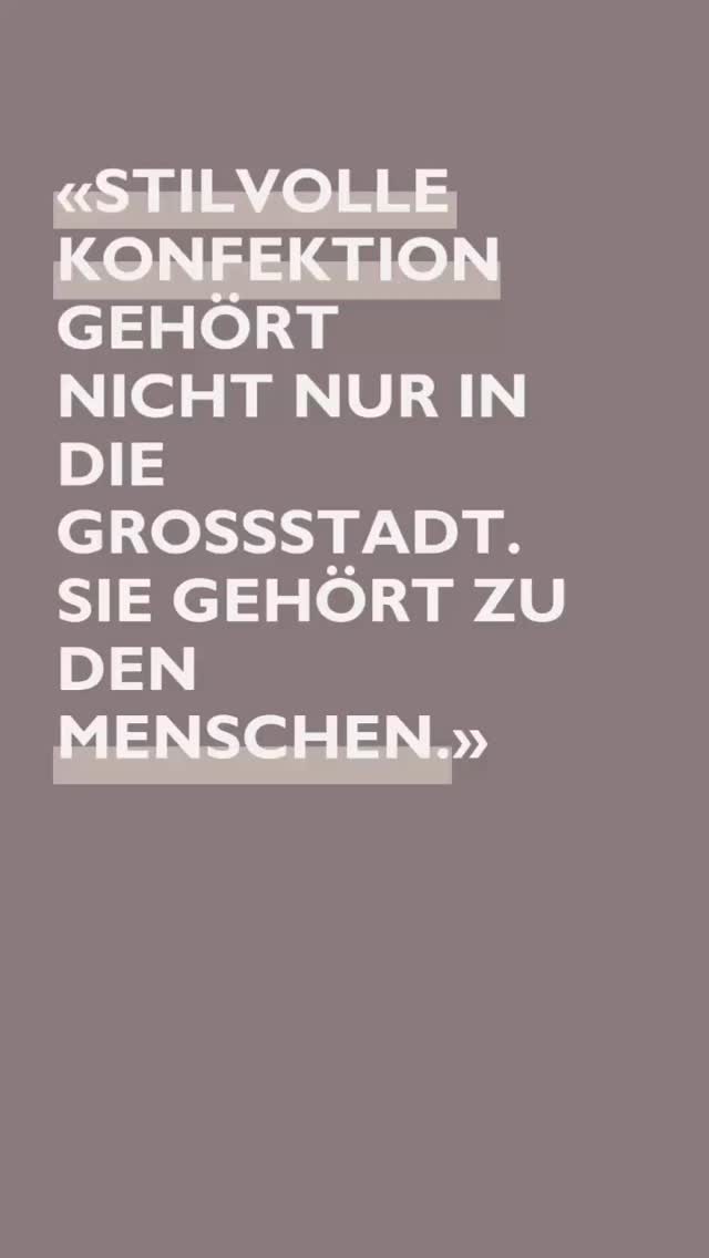 Dieses Credo unseres Firmegründers ist für Münchwilen wahrlich ein Statement.
Adolf Gamma brachte bereits vor 90 Jahren Qualität, Massarbeit und Auswahl ins Dorf. 👔✨
Plötzlich musste man nicht mehr in die Stadt fahren, um gut angezogen zu sein.
Ein eigenes Konfektionsgeschäft bedeutete Selbstbewusstsein für den Ort, Arbeitsplätze im Zentrum und persönliche Beratung statt Anonymität. Man kannte sich. 🤝
Und statt der Urbanisierung hinterherzulaufen, blieb man über all diese vielen Jahre bewusst hier.
Kurz gesagt: Es ist und bleibt bis heute ein klares Bekenntnis zu unserem Standort.📍
#anziehendanders seit 1936. ❤️
#ModeGamma #90JahreModeGamma #modemitgeschichte #Muenchwilen #Familienunternehmen