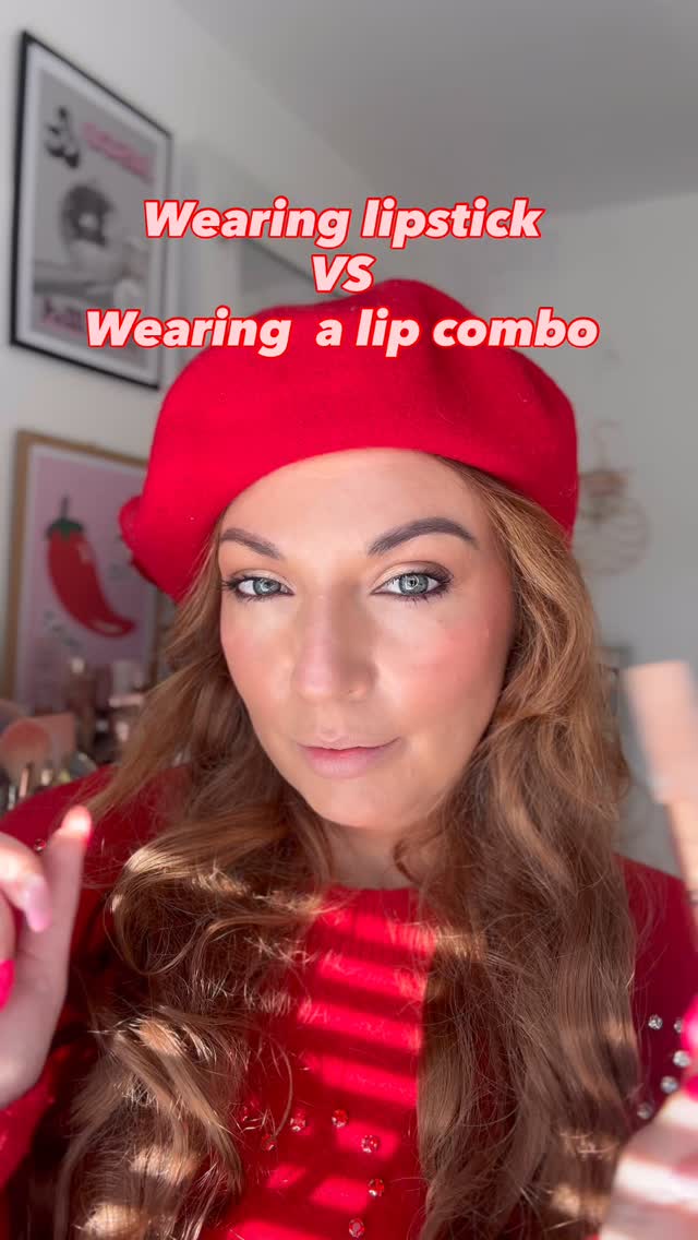 Wearing lipstick VS wearing a lip combo 💋
I’m wearing @bellamianta lipliner in shade stripped and Magic kiss lip balm in shade Berry Rouge.
Use my discount code Naoimh15 for online shopping 🛒
#bellamianta #bellababes #lipcombo #lipstick #redlip