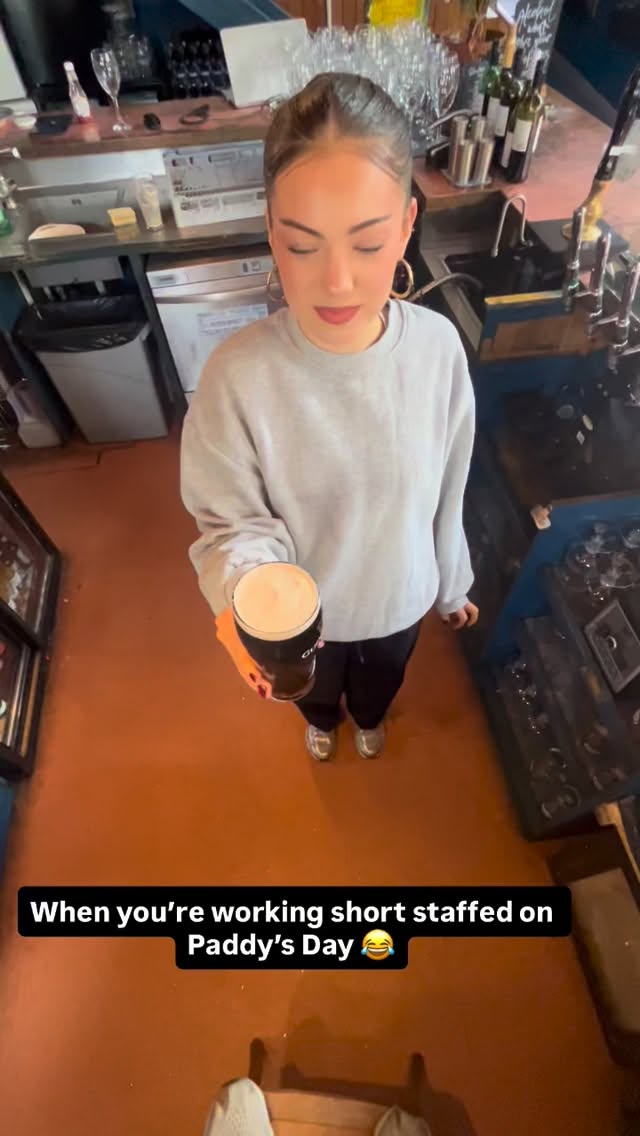 We’re not open today. Short staffed innit? #nailsworth #waterloohouse #supportlocal #paddysday🍀