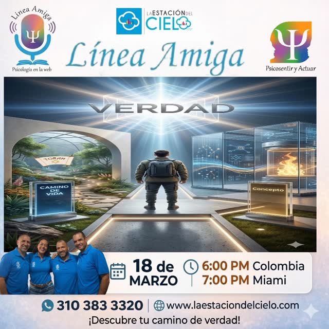 📣📣Atención!!!
Hoy es miércoles de psicosentiryactuar y la estación del cielo 🎤🎙🎧🎛 para dar continuidad con temas relacionados con la familia, identidad y decostrucción del hogar.🤓🧐🤔
Te esperos a partir de las 6pm Colombia 7pm Miami a través de la www.estaciondelcielo.com y en la fanpage de la estación del cielo en Facebook📣📣📣📣
Recuerda @psicosentiryactuar te acompaña en tu proceso personal 👉 😉 ✔ ✅
#psicologiaclinica #actuar #sentir #emisoravirtual #laestaciondelcielo