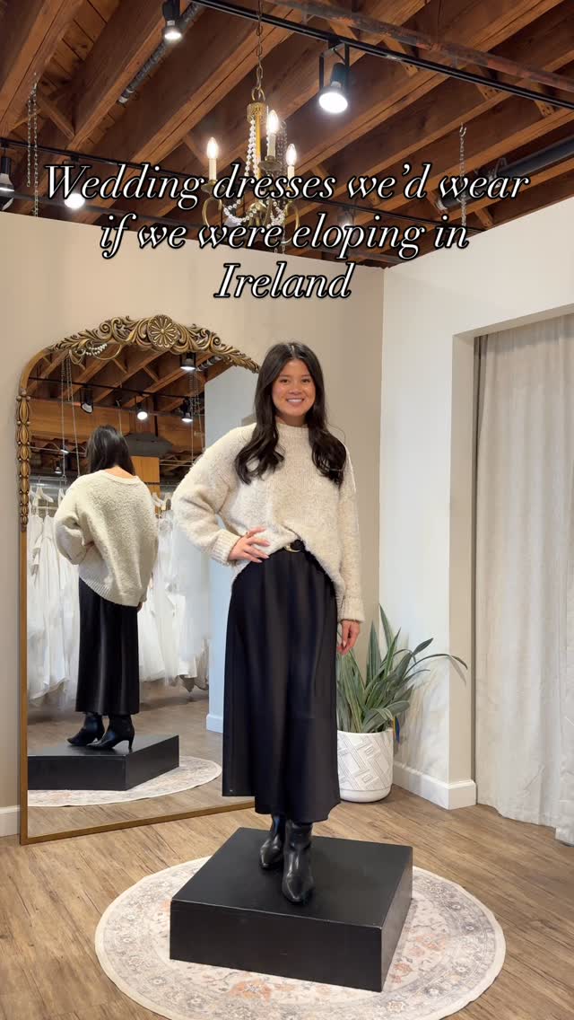 Is an Ireland elopement calling your name? 🍀 Here are 3 stunningly romantic wedding dresses we’d pack for a cliffside elopement ✨
Drop your pick in the comments 👇🏼
Designers: @watters @madilanebridal