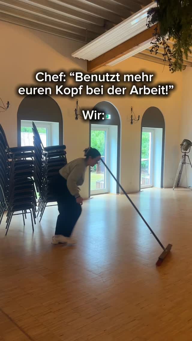 So benutzt man seinen Kopf bei der Arbeit 🤓
#HausamSeeGochNess #Hochzeitslocation