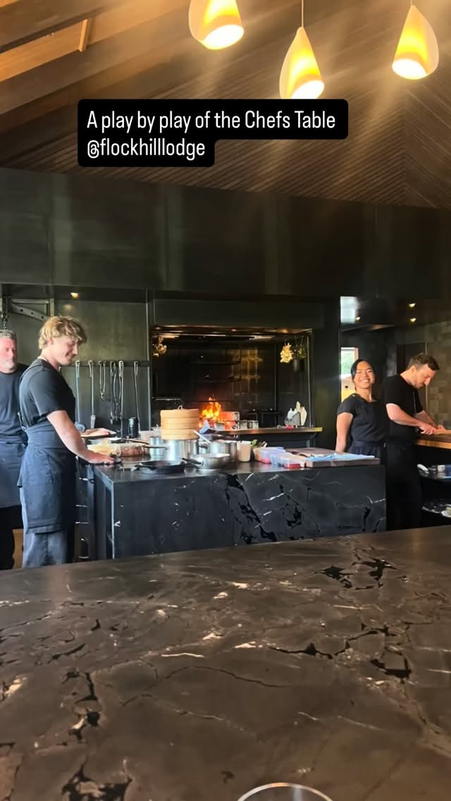 I can confirm was not the night for self restraint! #flockhilllodge #travelerapartners #aikensc #newzealand