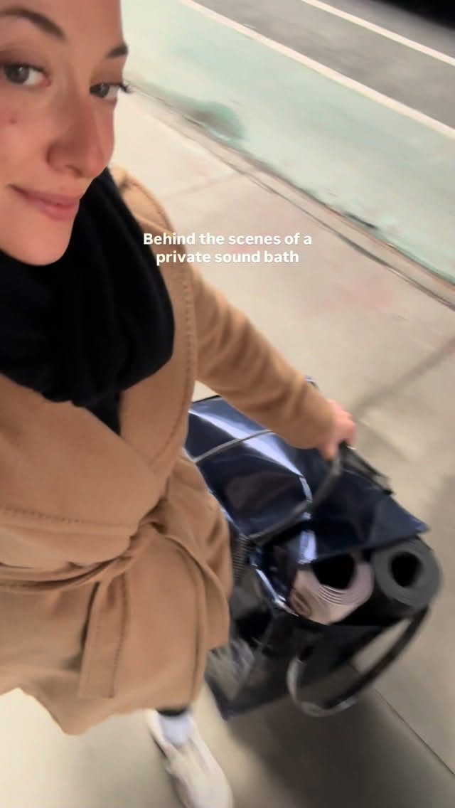 Behind the scenes of a private sound bath🪩✨
I love being able to come to your space and bring this practice to you!
Sound meditation works through vibration, helping the nervous system shift from a heightened stress response into a more relaxed parasympathetic (“rest & digest”) state. Sound meditation can help reduce stress, slow heart rate, and support deeper relaxation.
But beyond the science, it’s really about creating a space where people can pause, breathe, and reconnect with themselves.
DM me to learn more and book privates!🩵
#gratawellness #soundbath #nervoussystemregulation #mindfulliving #soundmeditation