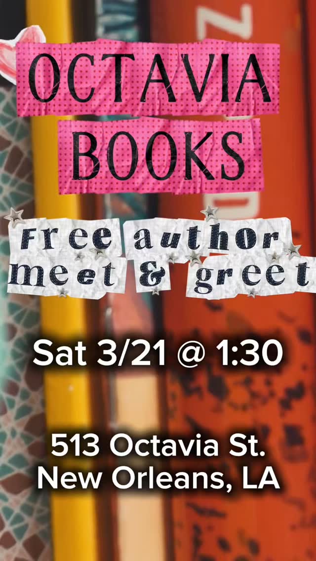 The book. The music. The magic. In New Orleans. 🎵
In collaboration with @octaviabooks this Saturday, March 21, 2026 at 1 :30pm. If you've been waiting to get your hands on Song of Hummingbird Highway, this is your chance.
Signed copies. Sparkle bottles. Art. Playlists. A whole hummingbird world waiting for you.
Come experience it. Not just read it.
#neworleansreads #nolabooks #magicalrealism #booksigning #BookPopUp
What's your reading vibe?
🪰magical & mystical
💔deep & emotional
🌎cultural & Immersive
🎼music-driven stories