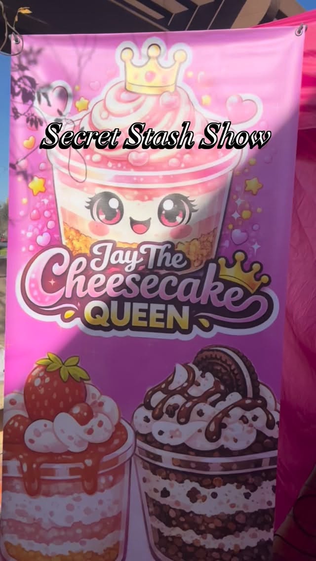 Let my teenage girls run the booth at @secretstashshow this past weekend in Folsom 🥹💗
They did an AMAZING job! We didn’t sell out, but they still made enough to put money in their savings 💰👏🏾
Seeing them learn how to hustle, talk to customers, and sell cheesecake with confidence? Priceless 😮💨🍰✨
Proud mama moment—building habits AND building a business.