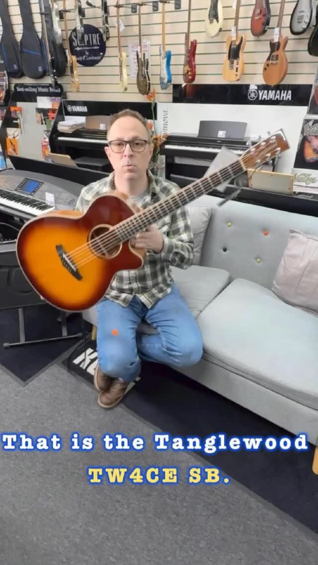 🎧 Quick demo of the @tanglewooduk TW4CE Sunburst — rich, bright, and full of character.
Have a listen and hear exactly why this one turns heads.
#tanglewood #winterleaf #tw4ce #stourbridgemusic #shoplocal #musicshop #electroacoustic