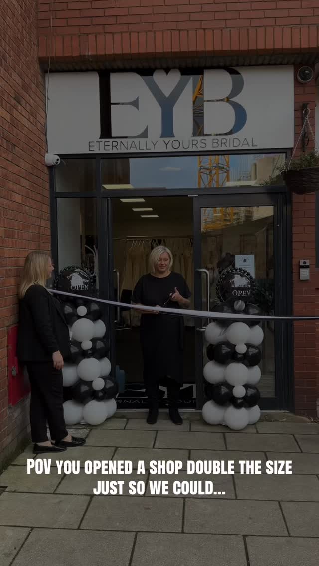 32 YEARS OF ETERNALLY YOURS BRIDAL We love our boutique and we hope all our brides do to! Book in now and let us give you an amazing experience we’re really looking forward to meeting you!
#weddingdress #engagedlife #bridalboutique