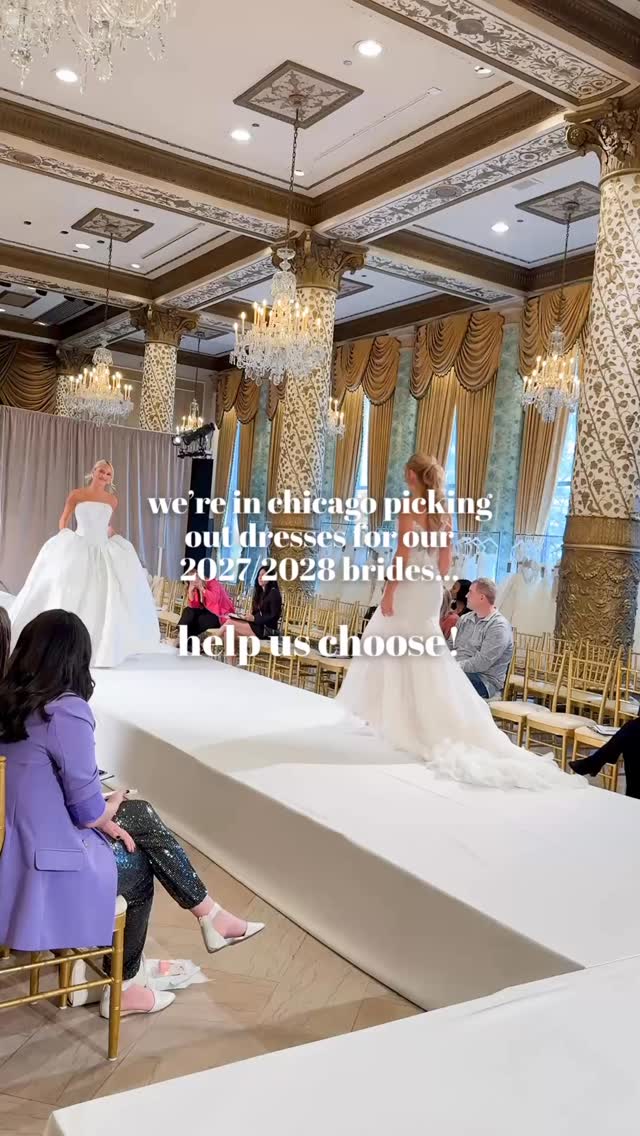 help us pick!! which of these dresses should we bring into our store? comment your favorites, and help us choose!
the dresses you pick will be arriving in-store later this year! perfect for our 2027 & 2028 brides! ❤️
#weddingdresses #weddingdressshopping #2027bride #weddingdresstrends #bridalmarket
