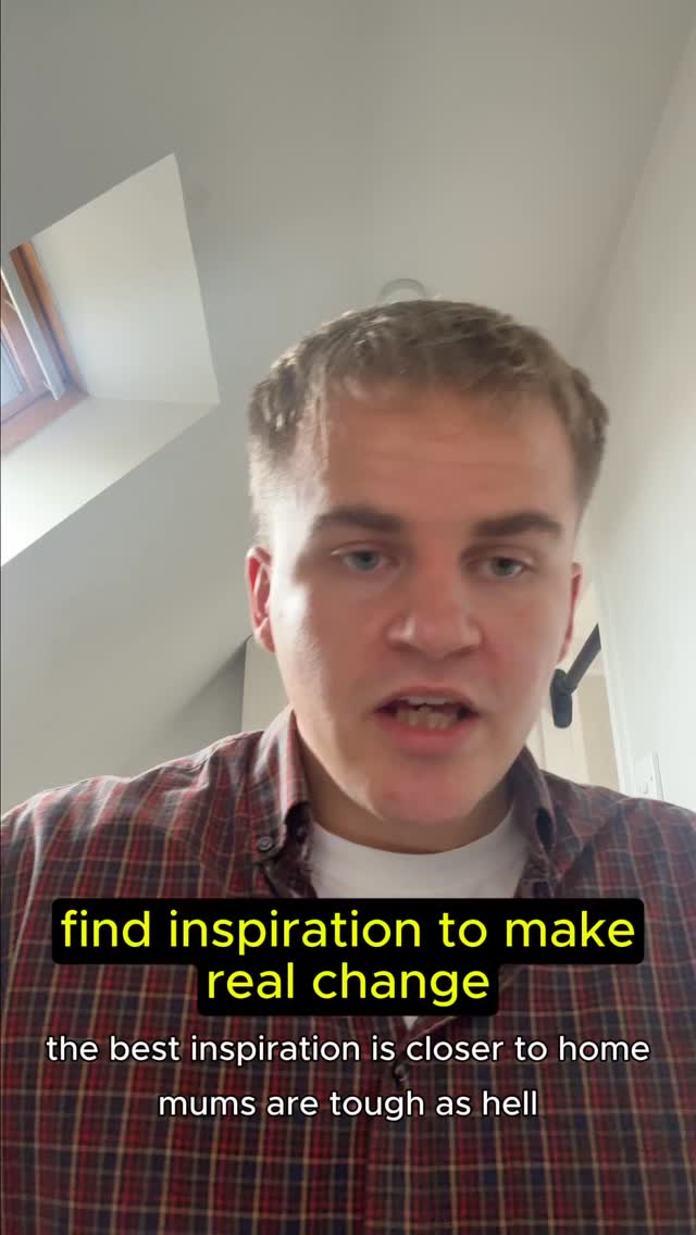 Find inspiration to make real change