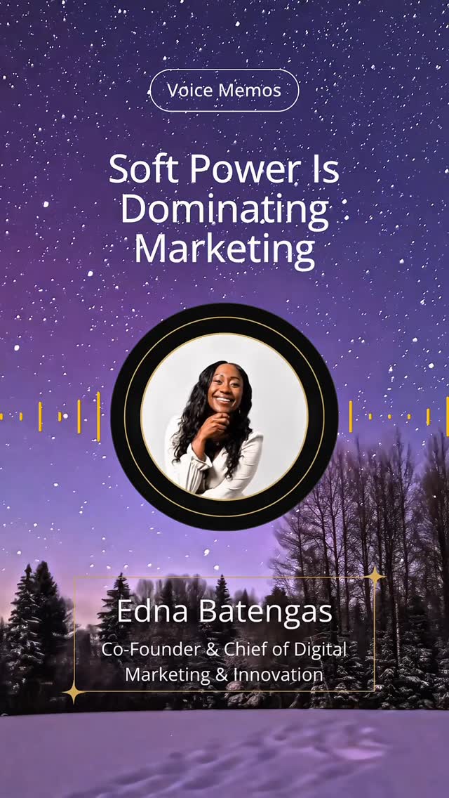 the brands winning right now?
not the loudest ones.
the most trusted ones.
that’s soft power marketing.
the future of brand growth isn’t about shouting for attention.
it’s about influence people choose to listen to.
if your strategy is still built around impressions alone, it might be time for a reset.
press play 🎧
— equinox digital
more marketing voice memos coming soon.
#branding #marketing #businessgrowth #founderenergy